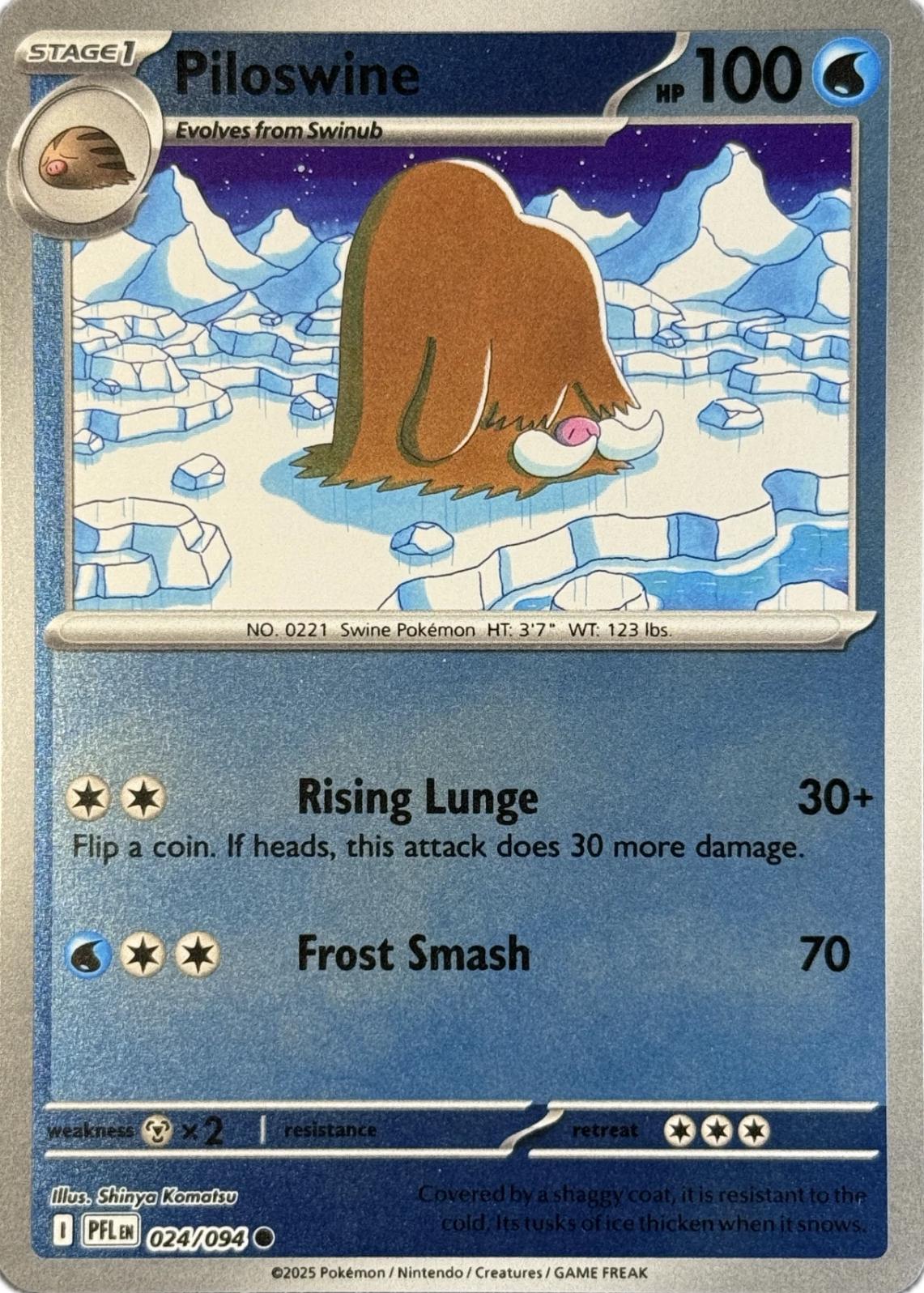 Piloswine [Reverse Holo]